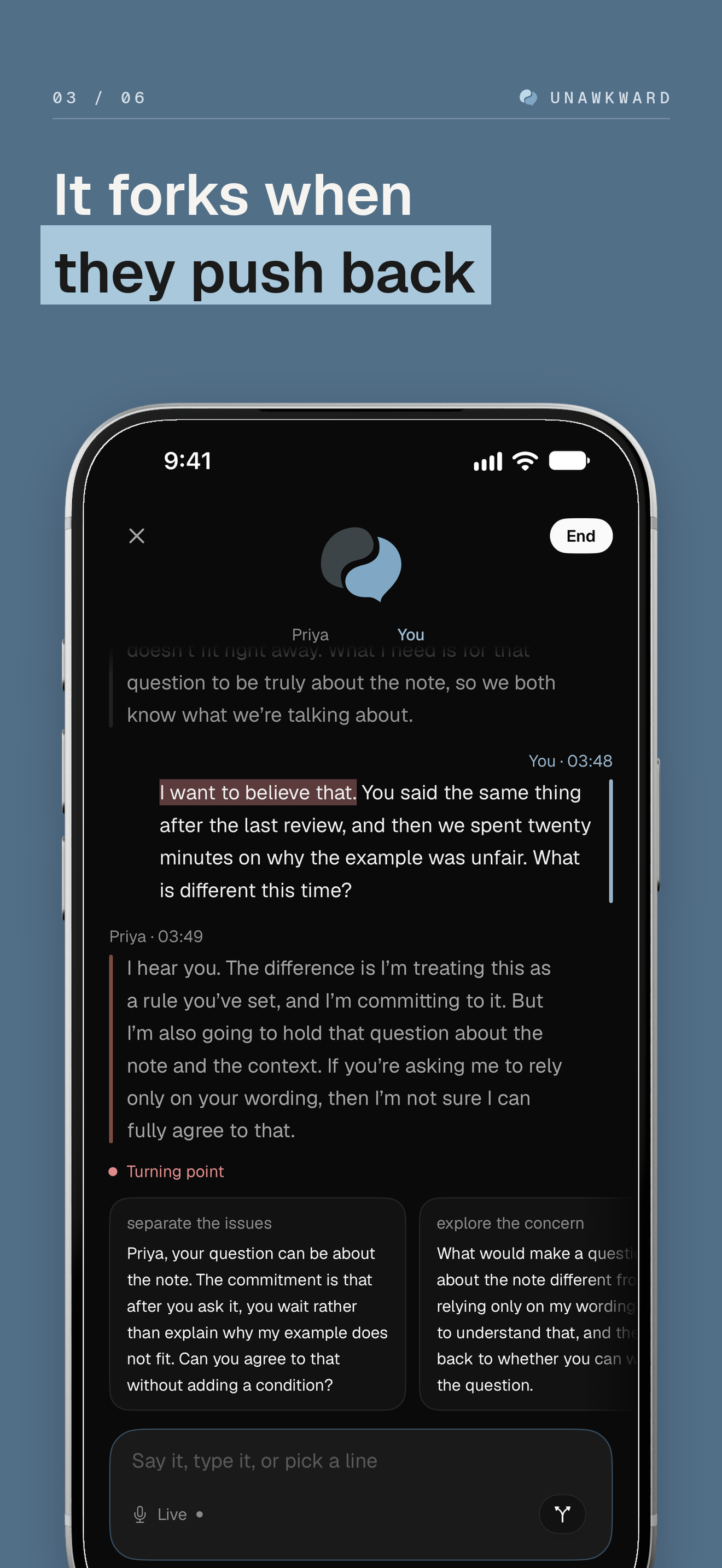 App Store image: Turning point